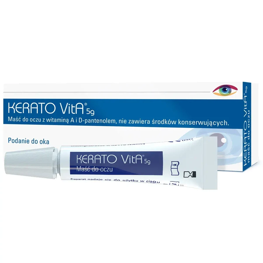 Kerato VitA, pomada ocular, 5 g