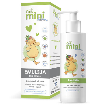 Mini Emulsione Micellare Cutis per Corpo e Capelli, 200 ml