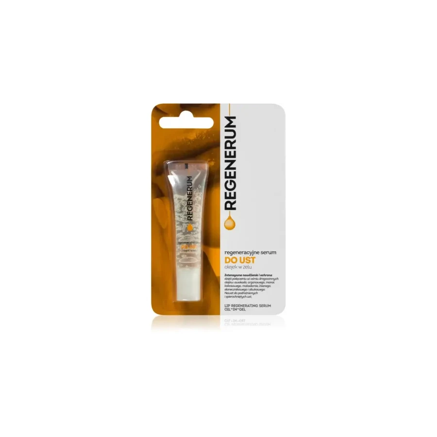 Regenerum, suero labial regenerador, aceite en gel, 7 g