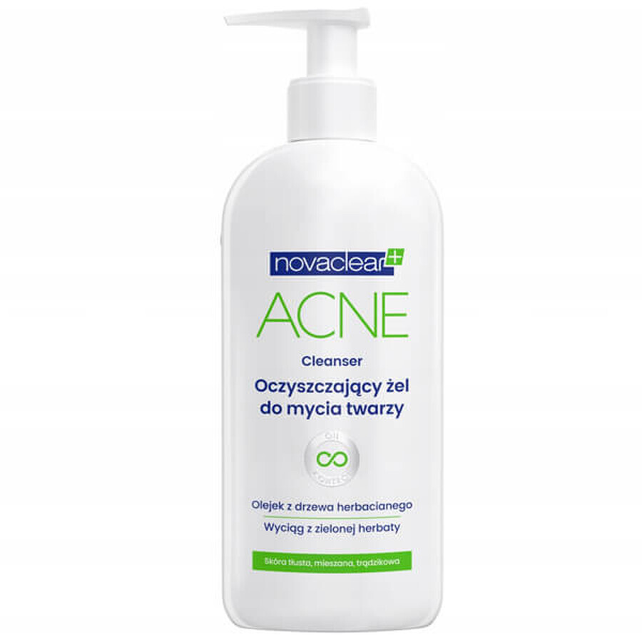 Novaclear Acne Cleanser, gel nettoyant visage, 150 ml