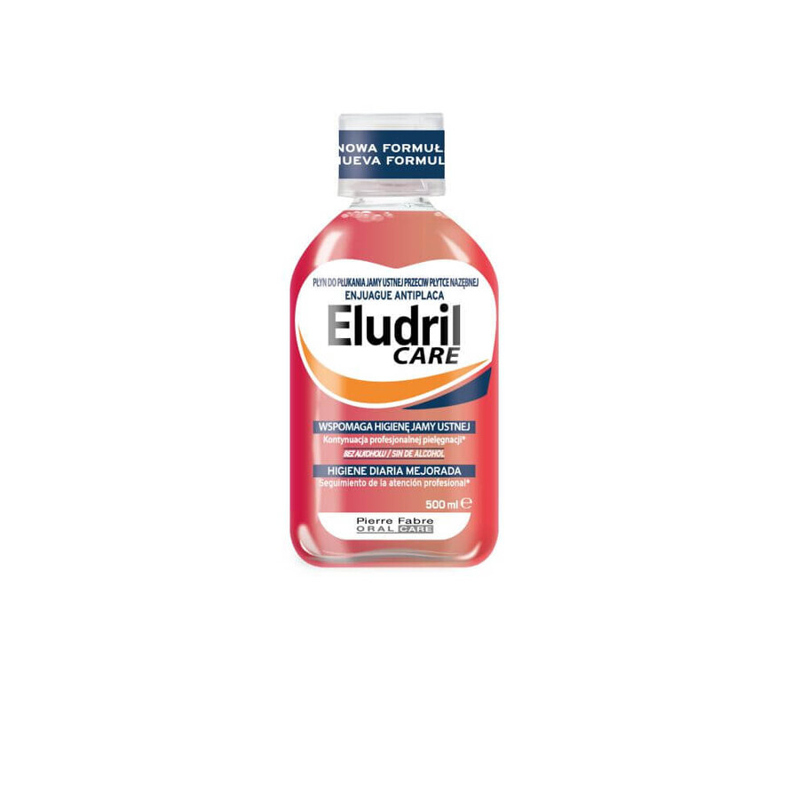 Eludril Care, collutorio contro la placca, 500 ml