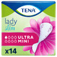 Tena Lady Slim, urologische pads, Ultra Mini, 14 stuks