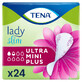 Tena Lady Slim, urologische pads, Ultra Mini Plus, 24 stuks BESCHADIGDE VERPAKKING