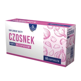 Czosnek Forte, bezzapachowy, 60 kapsułek