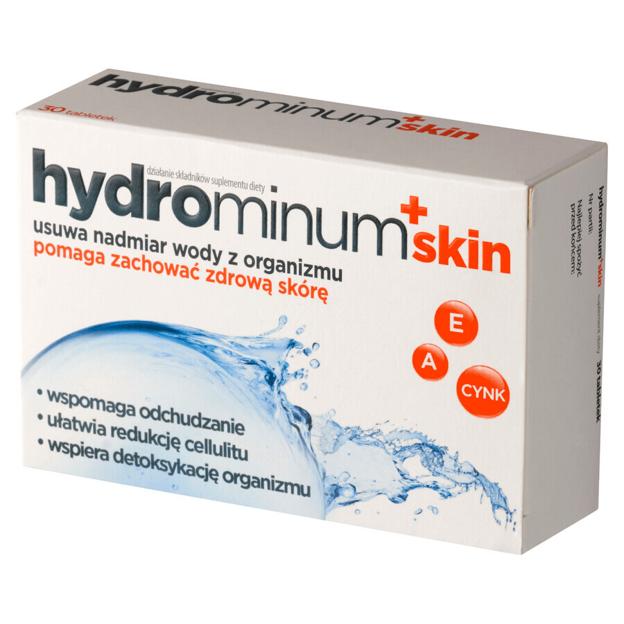 Hydrominum + Peau, 30 comprimés