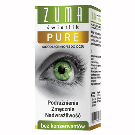 Zuma, Skybright Pure, gouttes pour les yeux, 10 ml