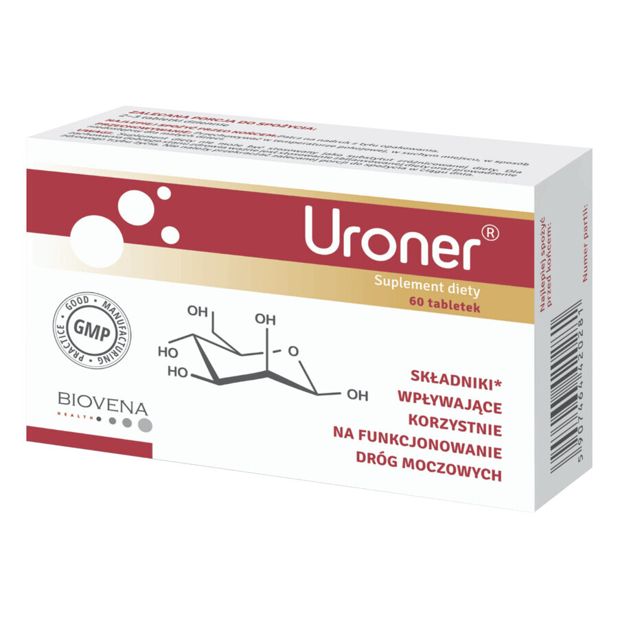 Uroner, 60 comprimidos