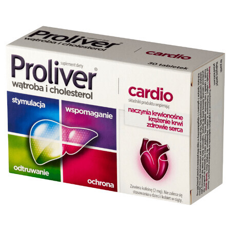 Proliver Cardio, 30 comprimés