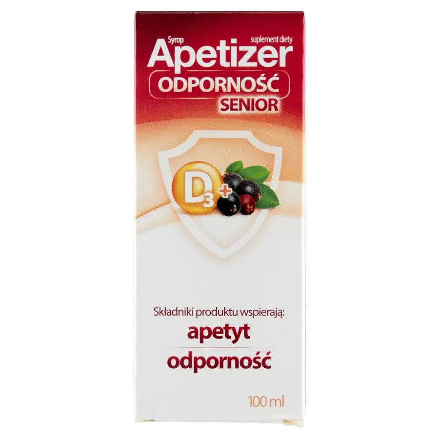 Apetizer Immunity Senior, siroop, 100 ml