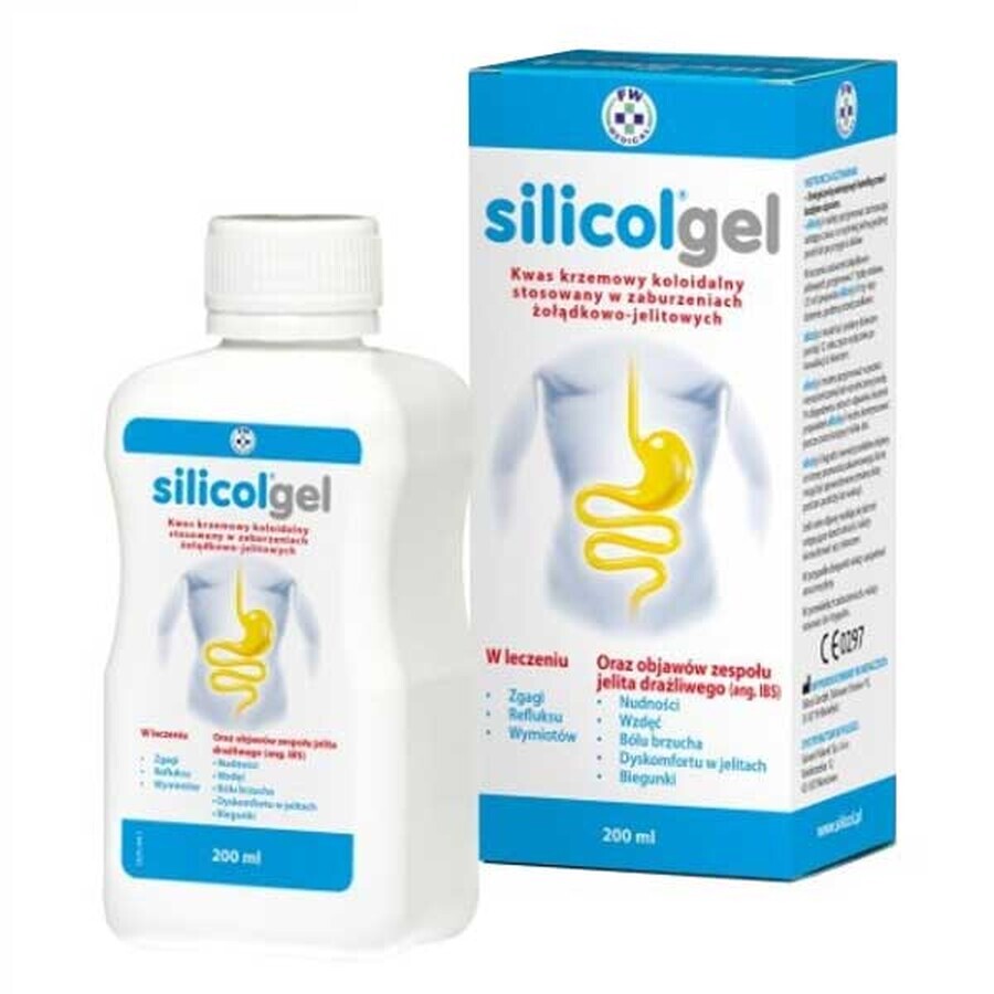 Silicolgel, el doustny, 200 ml - Dugi termin wanoci!