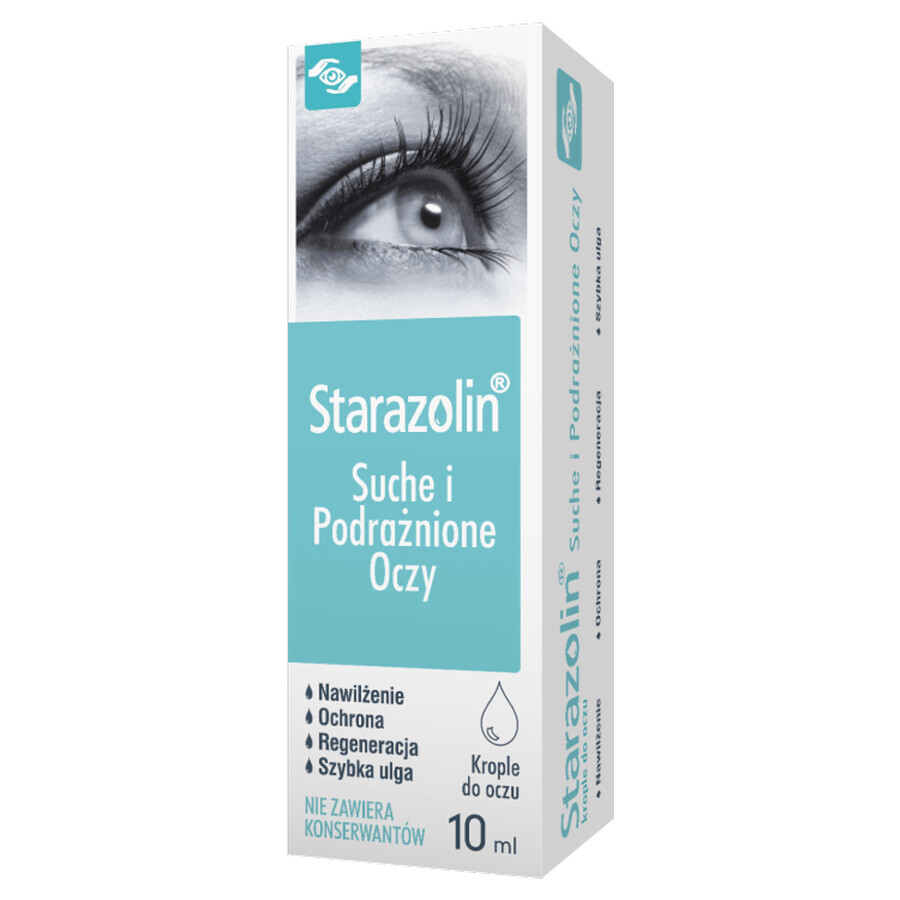 Starazolin Yeux secs et irrités, collyre, 10 ml