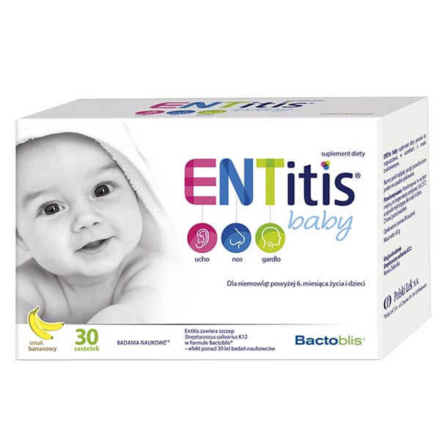 ENTitis Baby Bananengeschmack, 30 Beutel