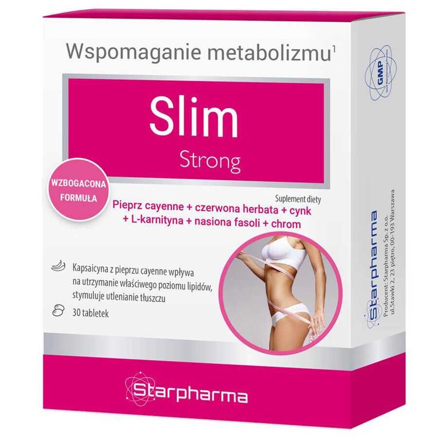 SlimStrong, 30 tabletten