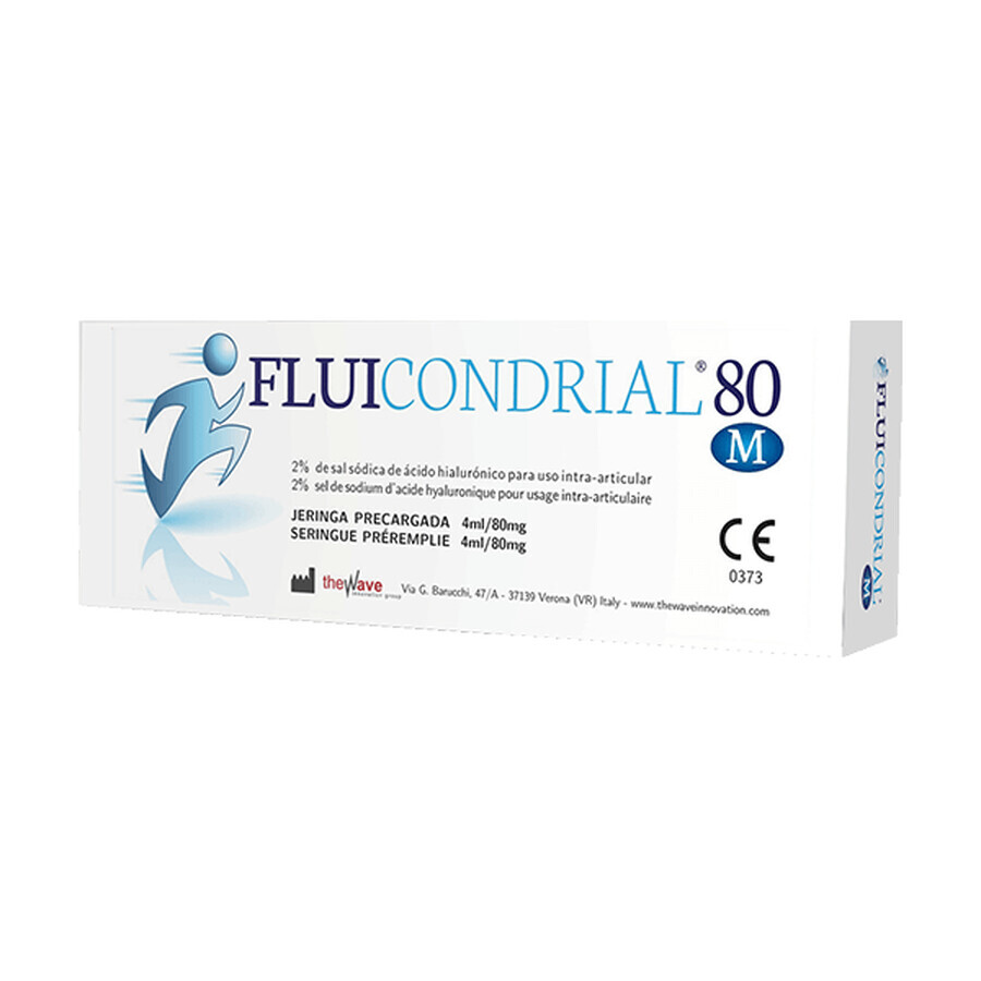 Fluicondrial M 80 mg/ 4 ml, oplossing voor injectie, 4 ml x 1 voorgevulde spuit