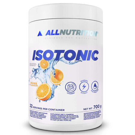 Allnutrition Isotonic, saveur orange, 700 g