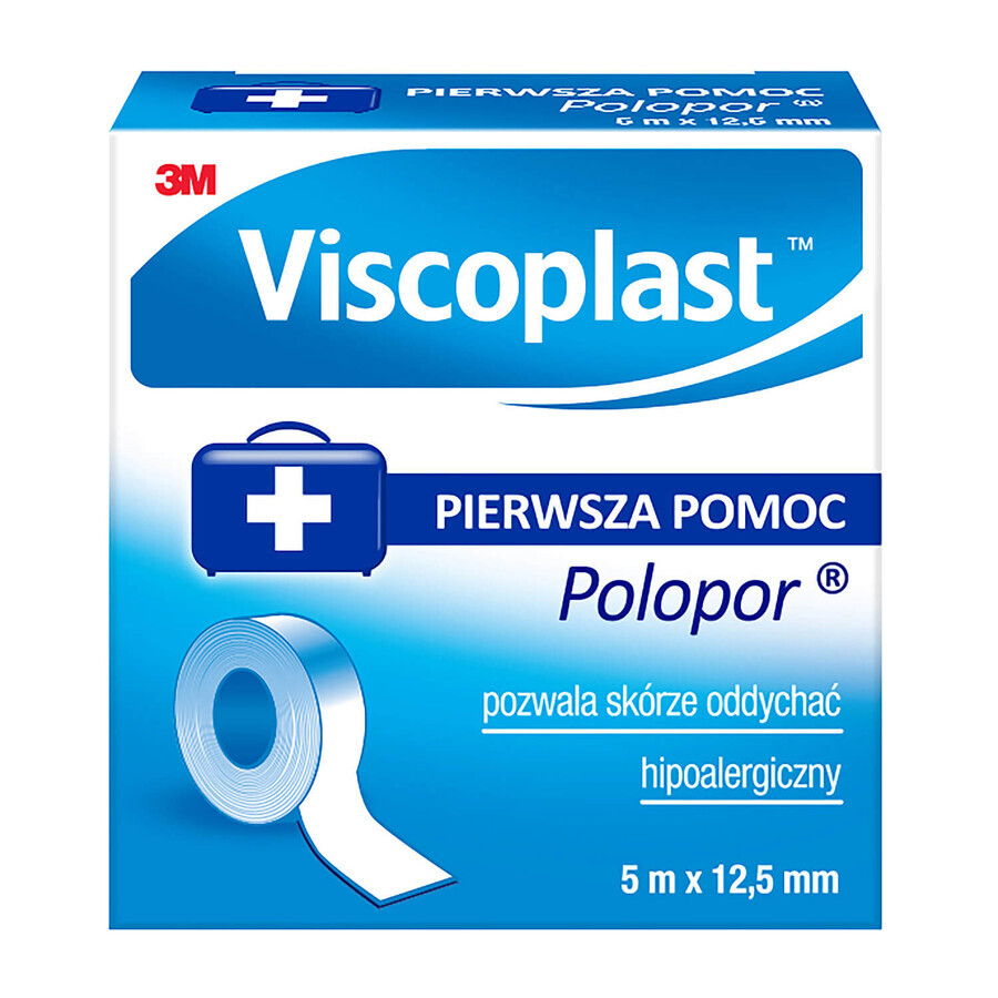 Viscoplast, Polopor Bandage 5m x 12,5mm, Einzelstück