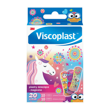 Viscoplast Magische pleisters voor kinderen, 20 stuks