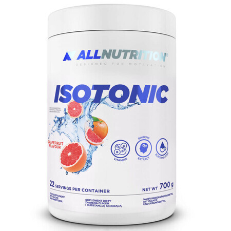 Allnutrition Isotonic, aromă de grapefruit, 700 g