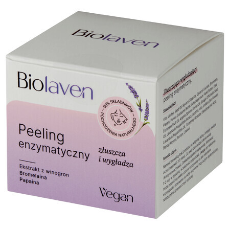 Biolaven, peeling enzymatique visage, 45 ml