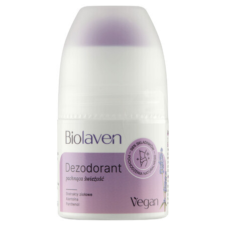 Biolaven, roll-on deodorant, 50 ml