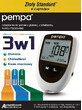 Pempa BK6-40M 3in1, apparaat voor het meten van glucose, cholesterol en urinezuur