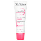 Bioderma Sensibio Defensive Rich, Cremă de față calmantă, piele sensibilă, 40 ml