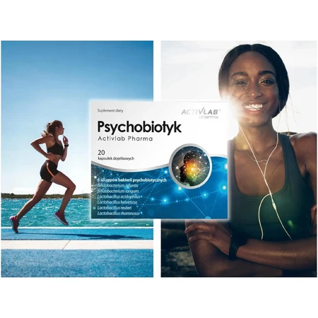 Activlab Pharma Psychobiotik, 20 magensaftresistente Kapseln