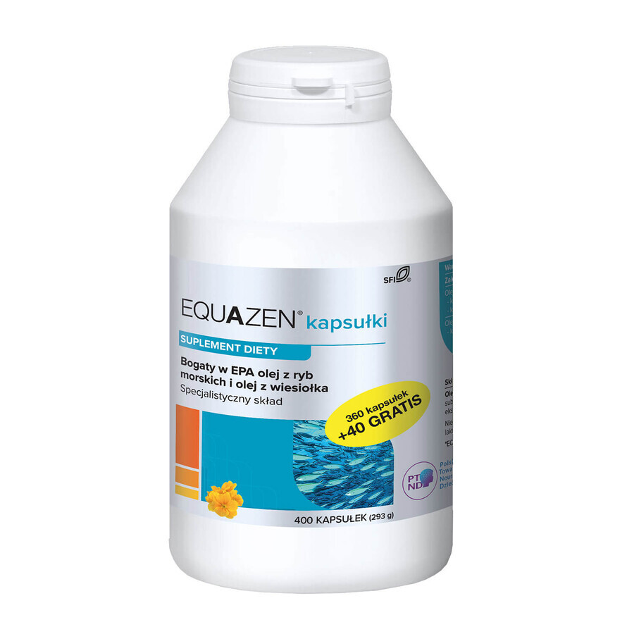 Equazen, 360 capsules + 40 gratis capsules