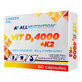 Allnutrition Vit D3 4000 + K2, vitamine D 4000 IE + vitamine K 100 &#181;g, 60 capsules