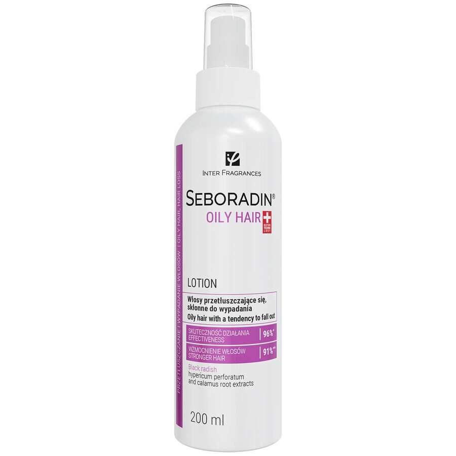 Seboradin Oily Hair, lotion voor vet haar dat gevoelig is voor uitval, 200 ml