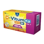 D-Vitum Forte Max 4000 IU. K2 MK-7, 120 Kapseln