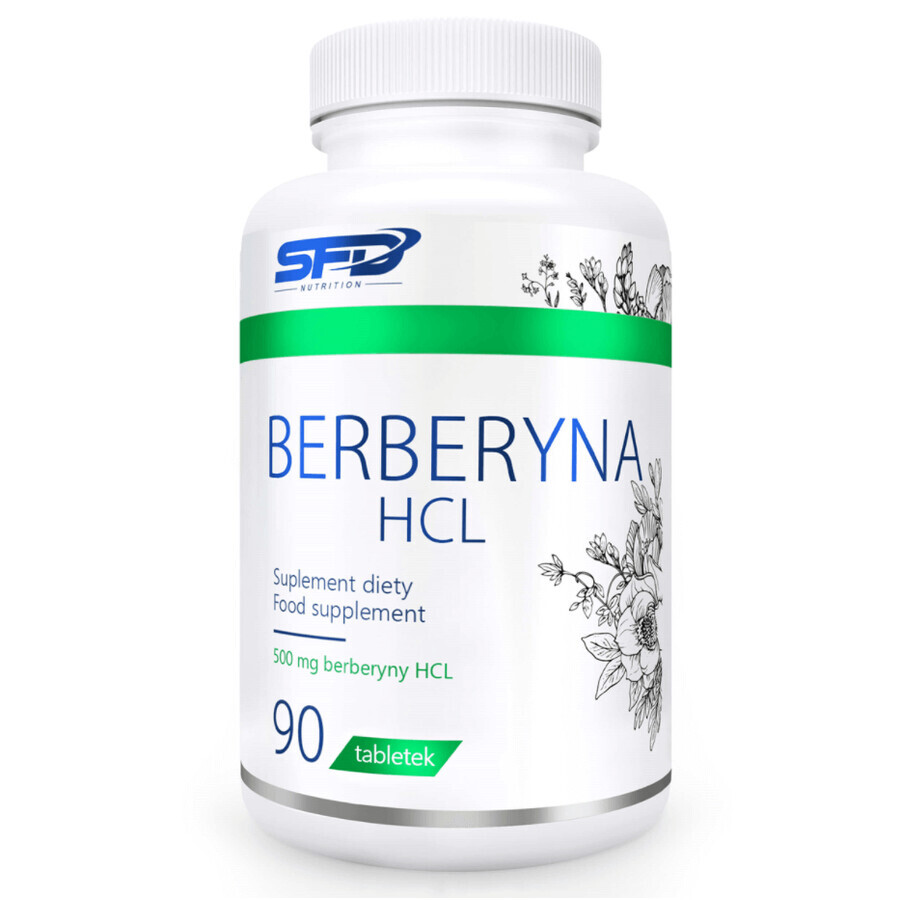 SFD Berberine HCL, 90 tabletten