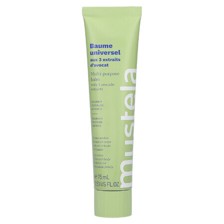 Mustela Bio, multifunctionele balsem met 3 avocado-extracten, 75 ml