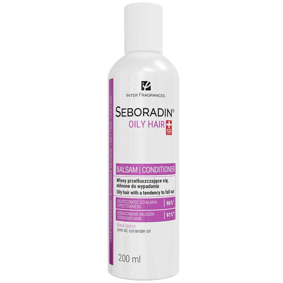 Seboradin Oily Hair, baume pour cheveux gras sujets à la chute, 200 ml