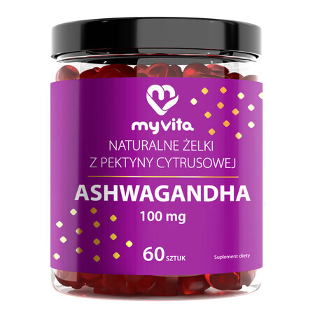 MyVita Ashwagandha Jelly Candy 60 Pieces