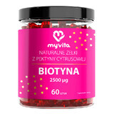 MyVita Biotin, jelly rolls, 60 pieces