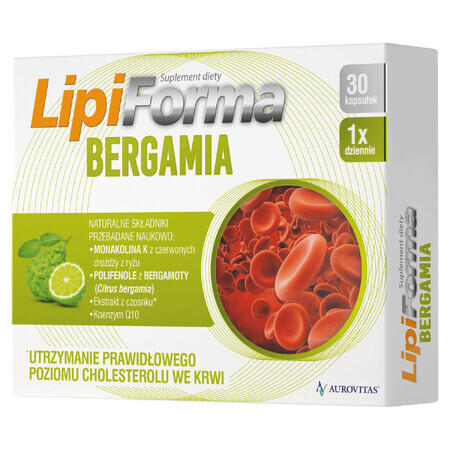 LipiForma Bergamia, 30 capsules