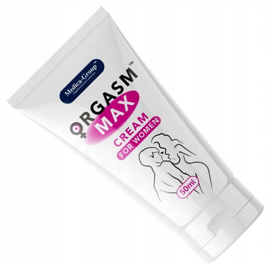 Medica-Group Orgasm Max Cream for Woman, intieme crème die het orgasme versterkt, 50 ml