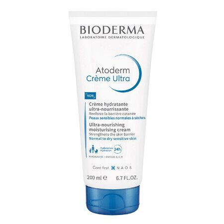 Bioderma Atoderm Ultra Feuchtigkeitscreme, 200 ml