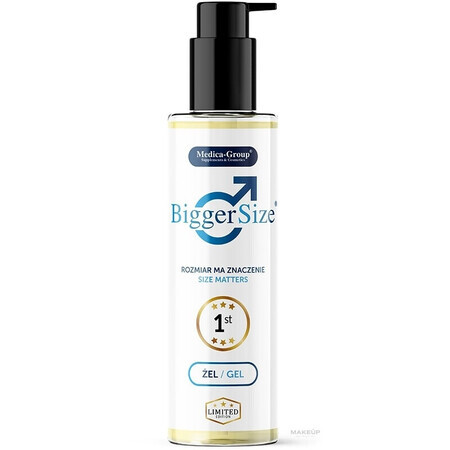 Medica-Group Bigger Size, gel voor penisvergroting en verdikking, 150 ml