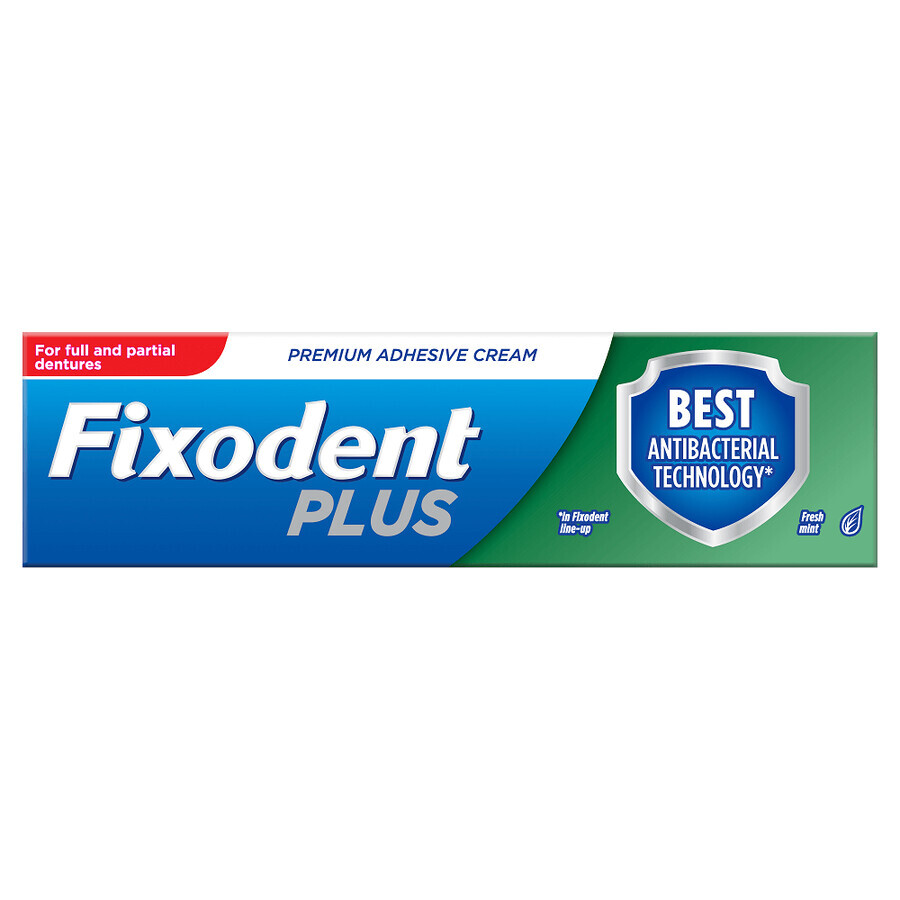 Dual Protect Prothese Kleefcrème, 40 g, Fixodent Plus