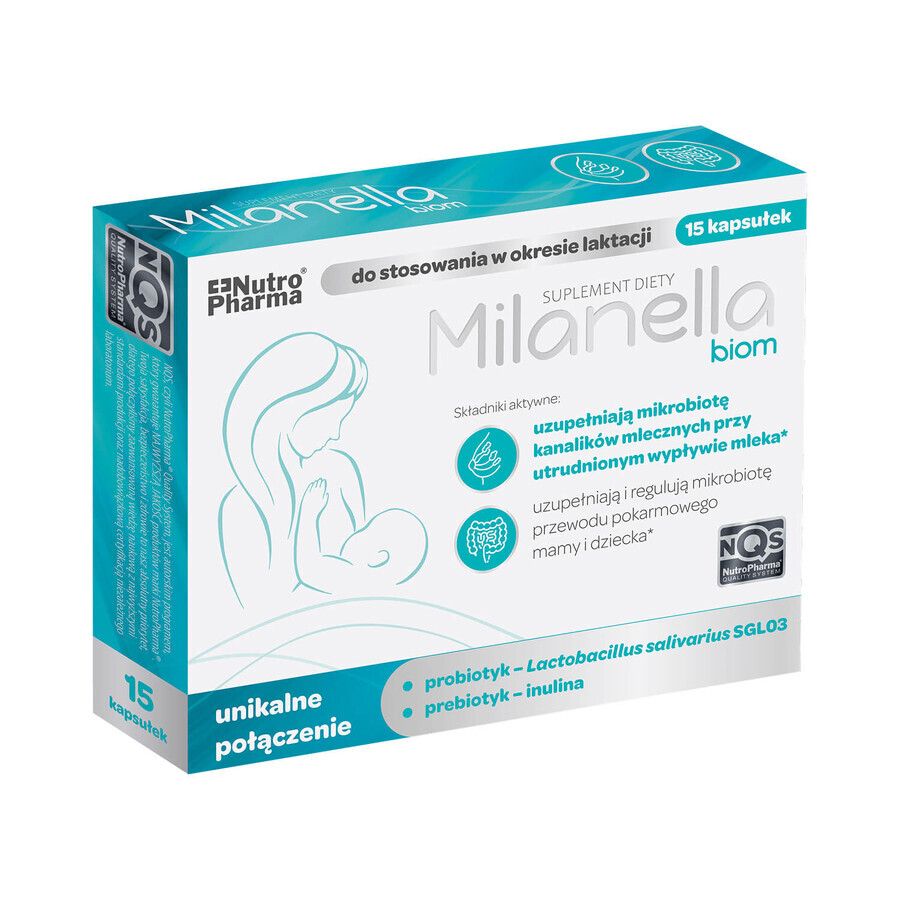 Milanella Biom, 15 gélules