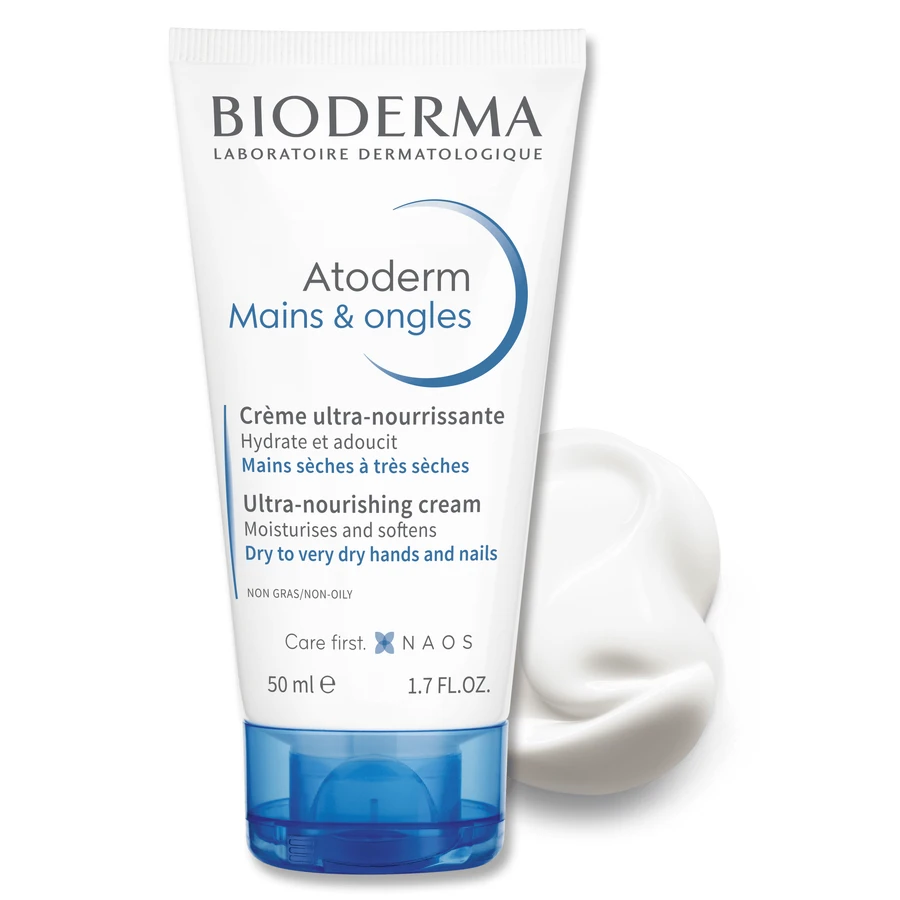 Bioderma Atoderm Mains &amp; Ongles, ultravoedende crème voor handen en nagels, 50 ml