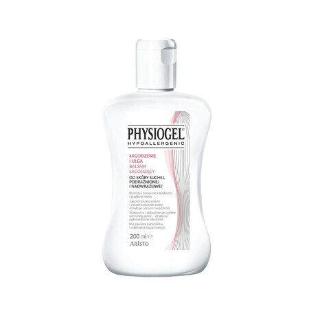 Physiogel Soothing and Relief, verzachtende balsem, droge, geïrriteerde en overgevoelige huid, 200 ml