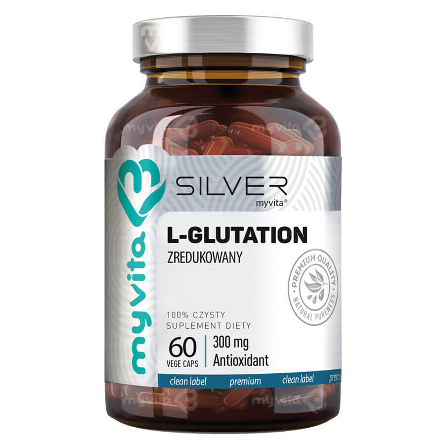 MyVita L-Glutathion Gereduceerd, 60 vegetarische capsules