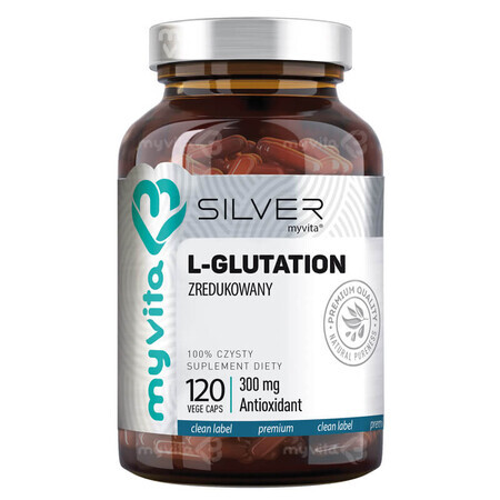 MyVita L-Glutathione Reducido, 120 cápsulas vegetales