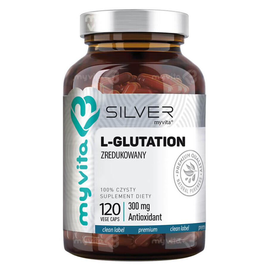 MyVita L-Glutathione Reducido, 120 cápsulas vegetales