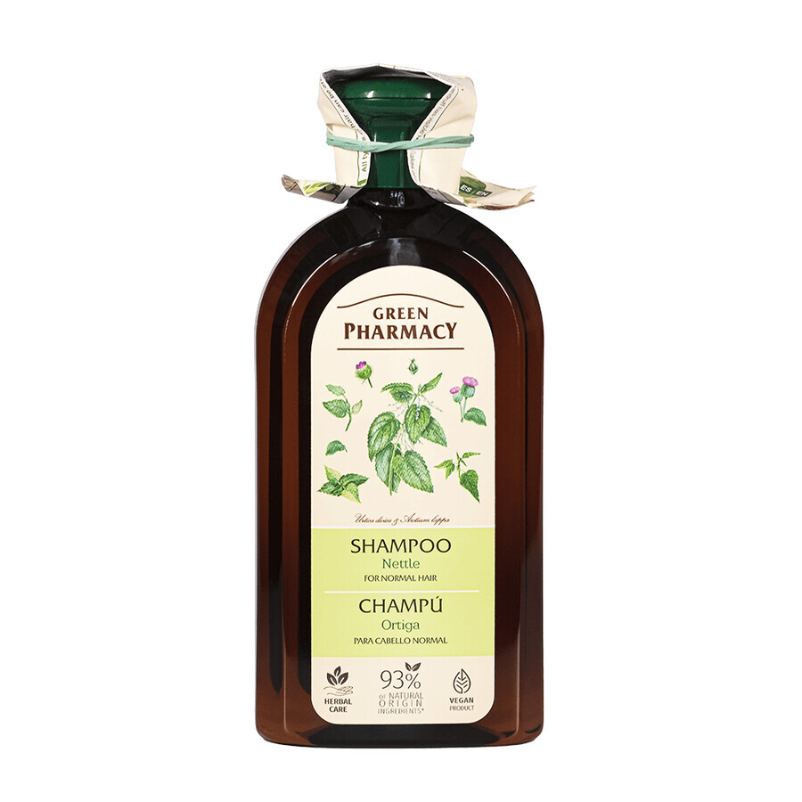 Green Pharmacy, shampoo voor normaal haar, brandnetel, 350 ml