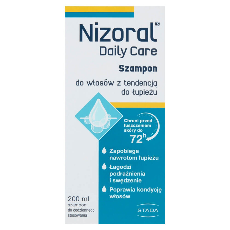 Nizoral Daily Care, shampoo voor roosgevoelig haar, 200 ml