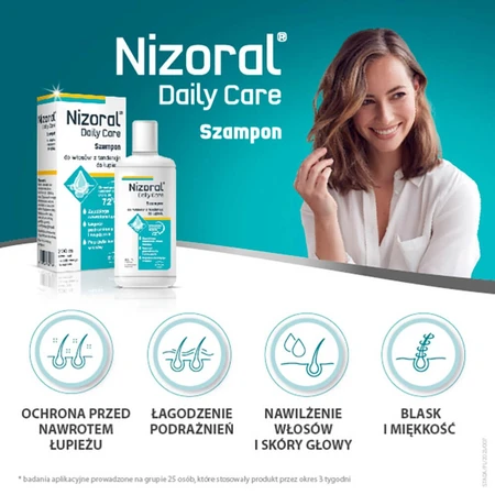 Nizoral Daily Care Shampoo for dandruff-prone hair, 200 ml